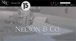 Desktop Screenshot of nelsonandco.net